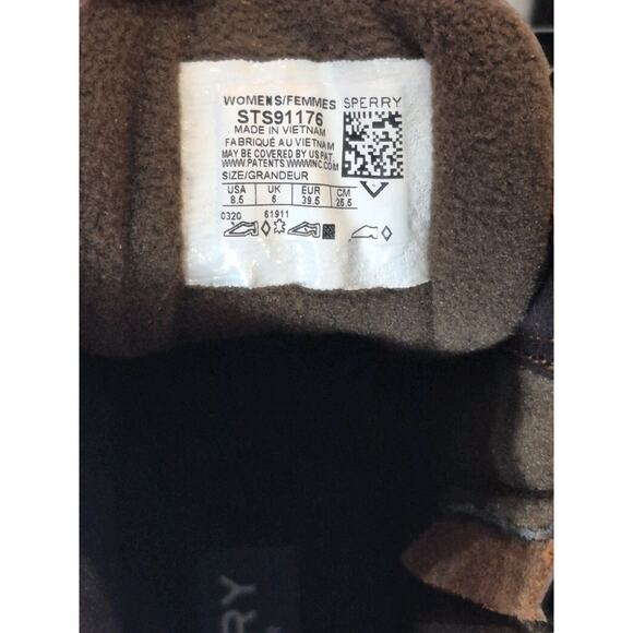 Sperry Saltwater Duck Boot Women's 9 Brown Leather Upper, Rubber Sole Waterproof - Picture 7 of 9